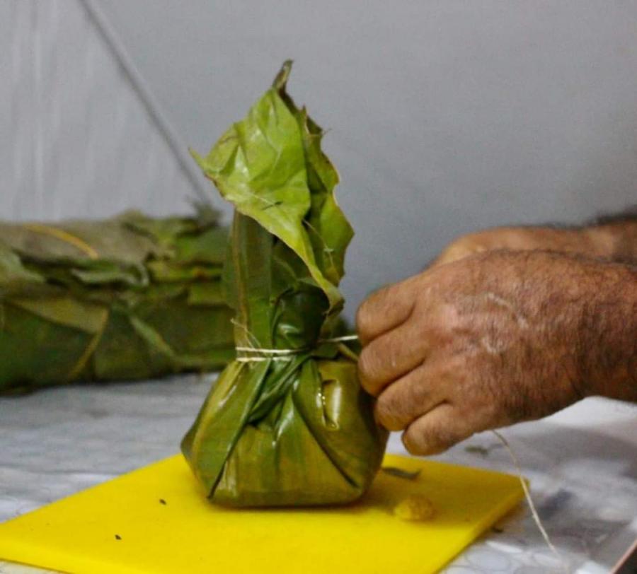 se hace el auténtico tamal tolimense?